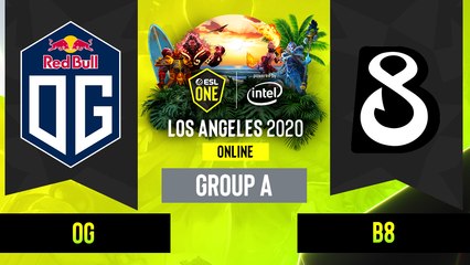 Dota2 - OG vs. B8 - Game 2 - Group A - EUCIS - ESL One Los Angeles
