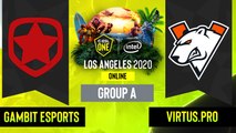 Dota2 - Virtus.pro vs. Gambit Esports - Game 1 - Group A - EUCIS - ESL One Los Angeles
