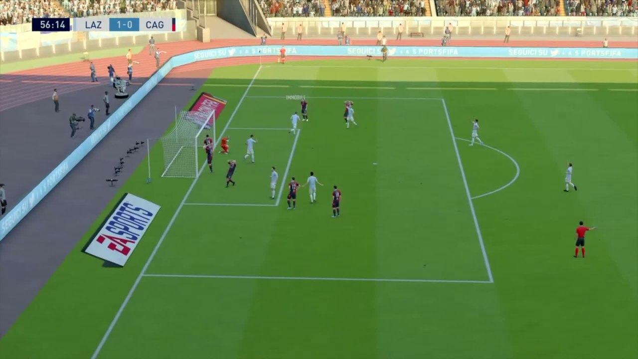 Lazio Rome - Cagliari Calcio : notre simulation FIFA 20 (Serie A - 35e journée)