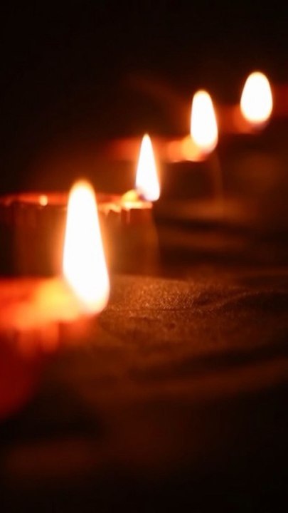 India Lights Lamps To Show Unity Against Coronavirus