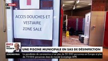 Coronavirus: La piscine municipale de Denain, dans le Nord, transformée en sas de décontamination pour les soignants - VIDEO