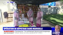Coronavirus: opération de dépistage à Marseille