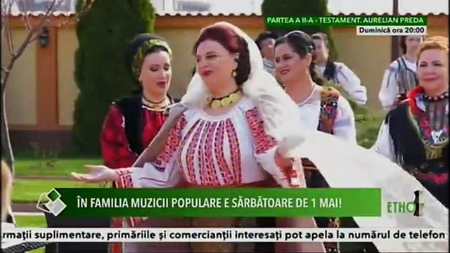 Elisabeta Turcu - Dragi surioarele mele (Ramasag pe folclor - ETNO TV - 01.05.2019)