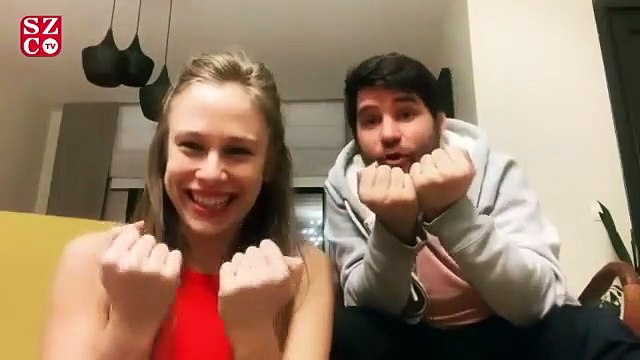 Begüm ve Ceyhun da denedi Olacak iş değil