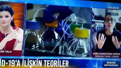 Azra Sarızeybek Kohan’ın canlı yayındaki sözleri olay oldu