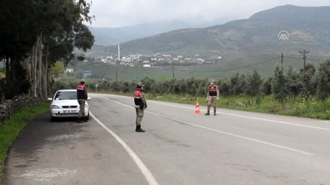 Kırıkhan ilçesindeki 2 mahalle karantinaya alındı - HATAY