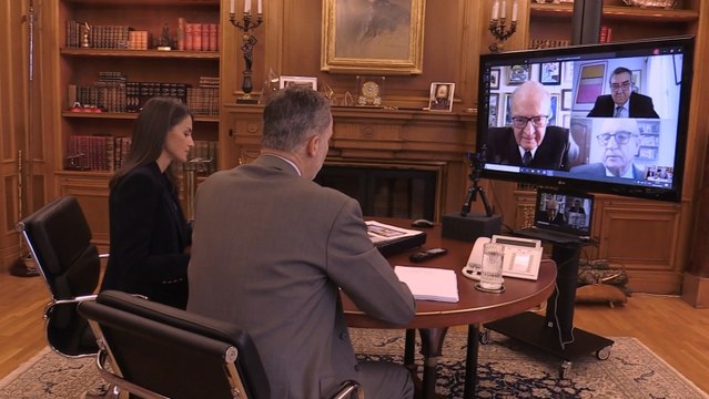 Reyes conversan con Federación Española de Bancos de Alimentos