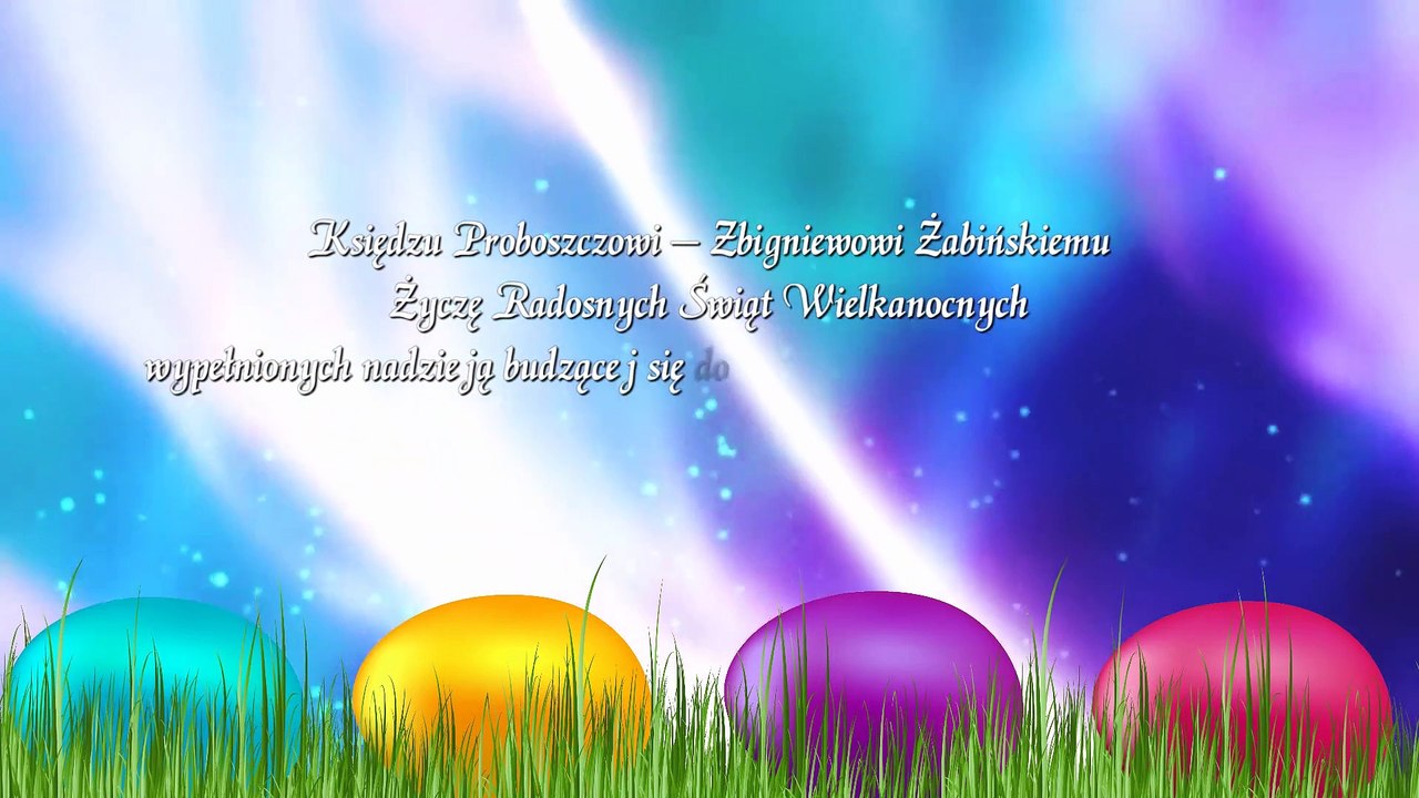 Życzenia Wielkanoc Łukta 2020