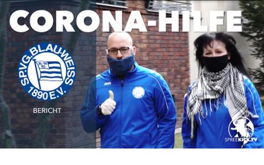 Solidarität pur! So unterstützt Oberligist Blau-Weiß 90 Hilfsbedürftige während der Corona-Krise