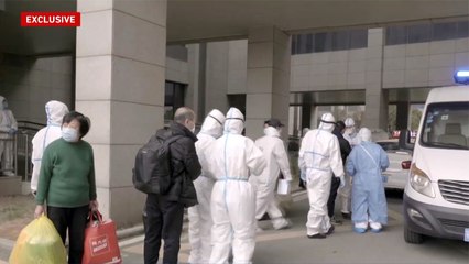 شاهد.. مستشفى رينمين في ووهان الذي صارع وباء كورونا