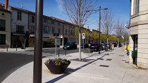 Bar-le-Duc : la place Foch à l'heure de pointe pendant le confinement