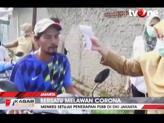 Jakarta Resmi Terapkan Pembatasan Sosial Berskala Besar