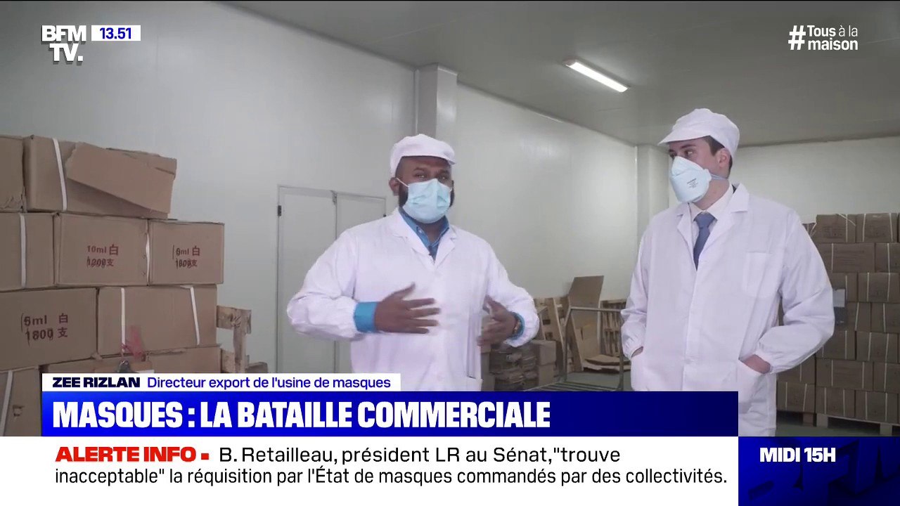 Masques : la bataille commerciale