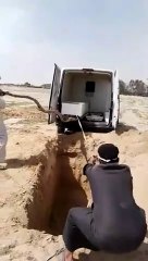 A deceased was buried due to the Corona virus in iraq  COVID-19