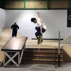 Kid MC, un skateur japonais aveugle à 95%