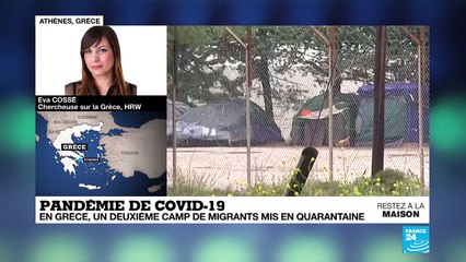 Coronavirus : En Grèce, un deuxième camp de migrants mis en quarantaine