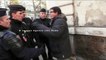 Injures et baston entre CRS et Policiers en civils. Paris/France - 9 Décembre 2013