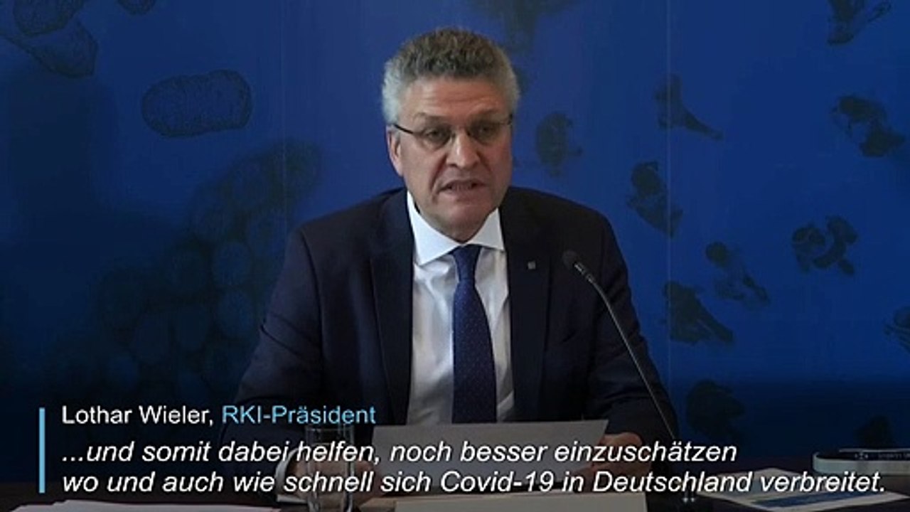 Robert-Koch-Institut veröffentlicht 'Corona-Datenspende'-App