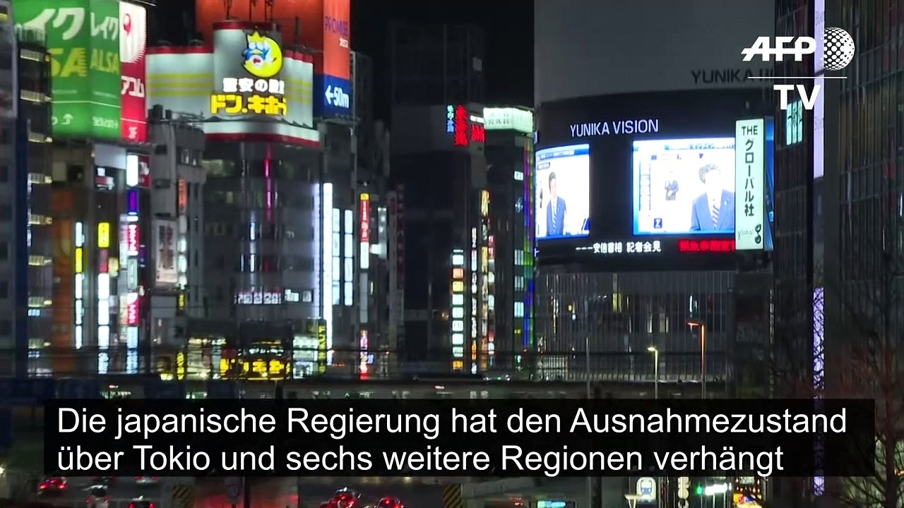 Japan verhängt Ausnahmezustand wegen Coronavirus