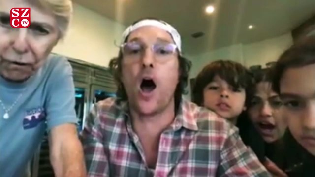 Matthew McConaughey, huzurevi sakinleriyle tombala oynadı