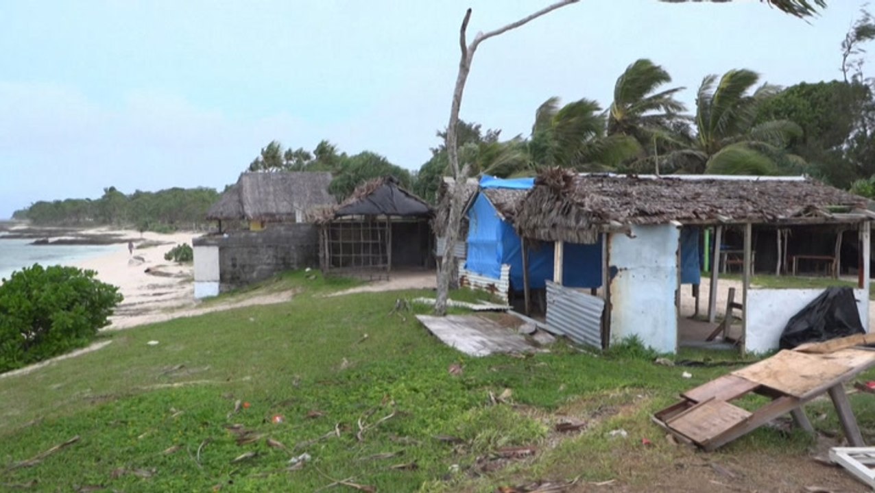 Vanuatu battered after getting hit by a cyclone