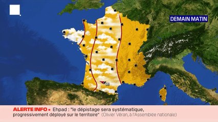 La météo pour ce mercredi 8 avril 2020