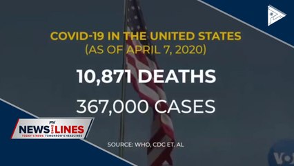 U.S. tallies 367,000 CoVID-19 cases; 10, 871 deaths