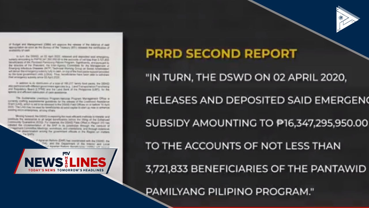 PRRD submits second CoVID-19 report to Congress