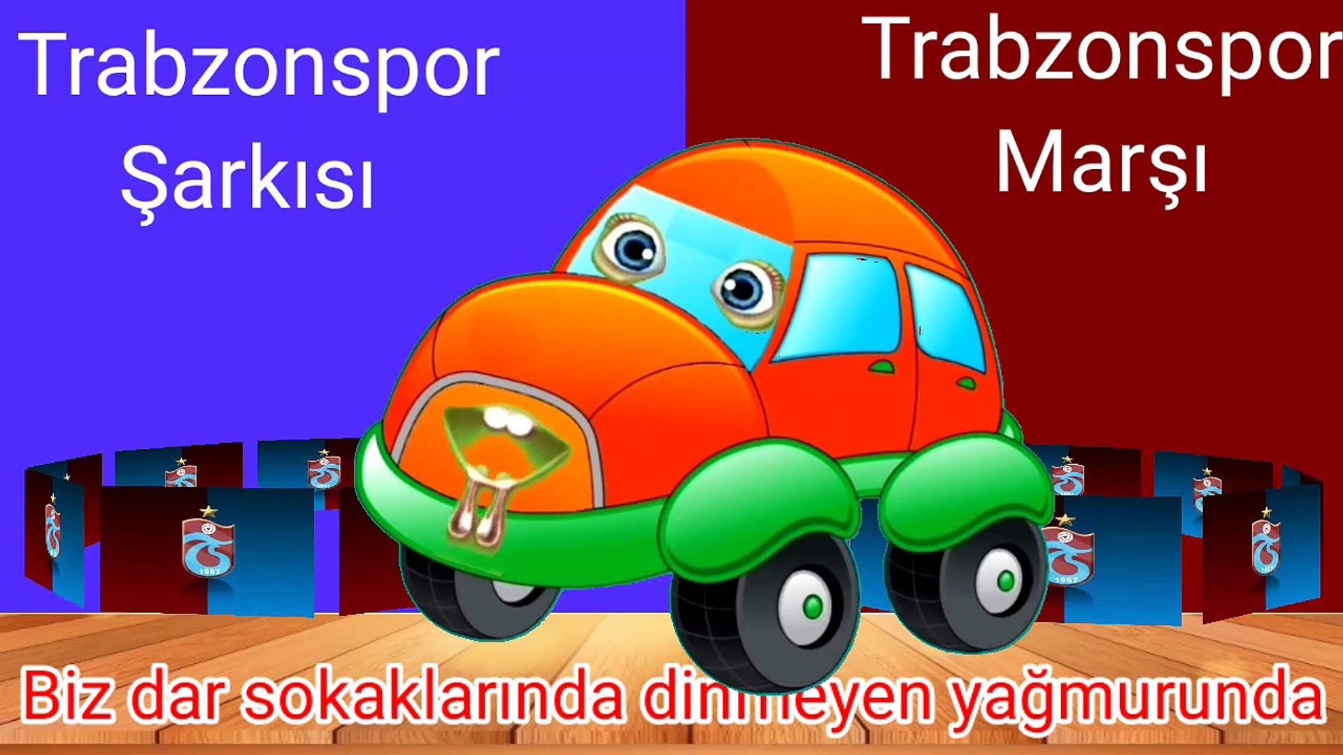 ⁣Trabzonspor, turkish football team song, watch animation for young children