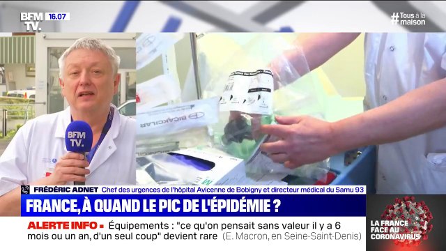 Selon le Pr Adnet, la demande de médicaments de réanimation a explosé de 2000%