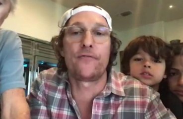 Matthew McConaughey spielt virtuelles Bingo mit Bewohnern von Seniorenwohnheimen