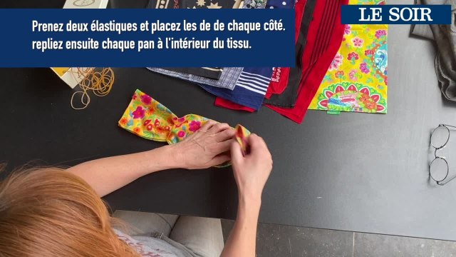 Fabriquer un masque sans matériel de couture