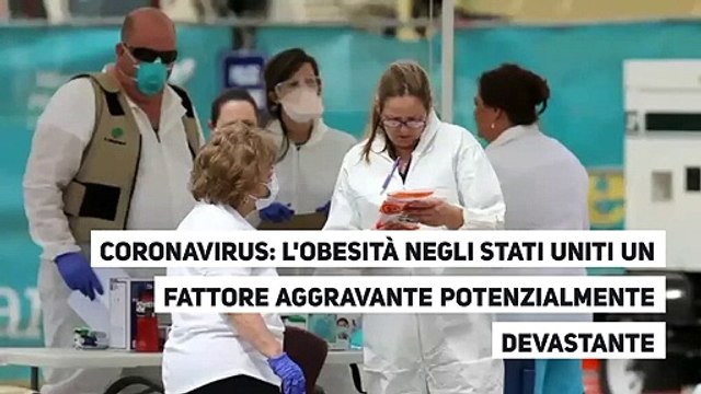 Coronavirus: l'obesità negli Stati Uniti un fattore aggravante potenzialmente devastante
