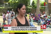 Venezolanos regresan a su país en medio de la pandemia