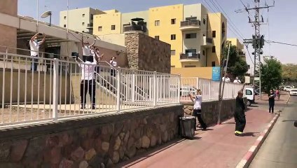 כיבוי והצלה אילת מצדיעים לכוחות הרפואה באילת