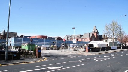 Progress made on Wigan Infirmary's Covid Unit