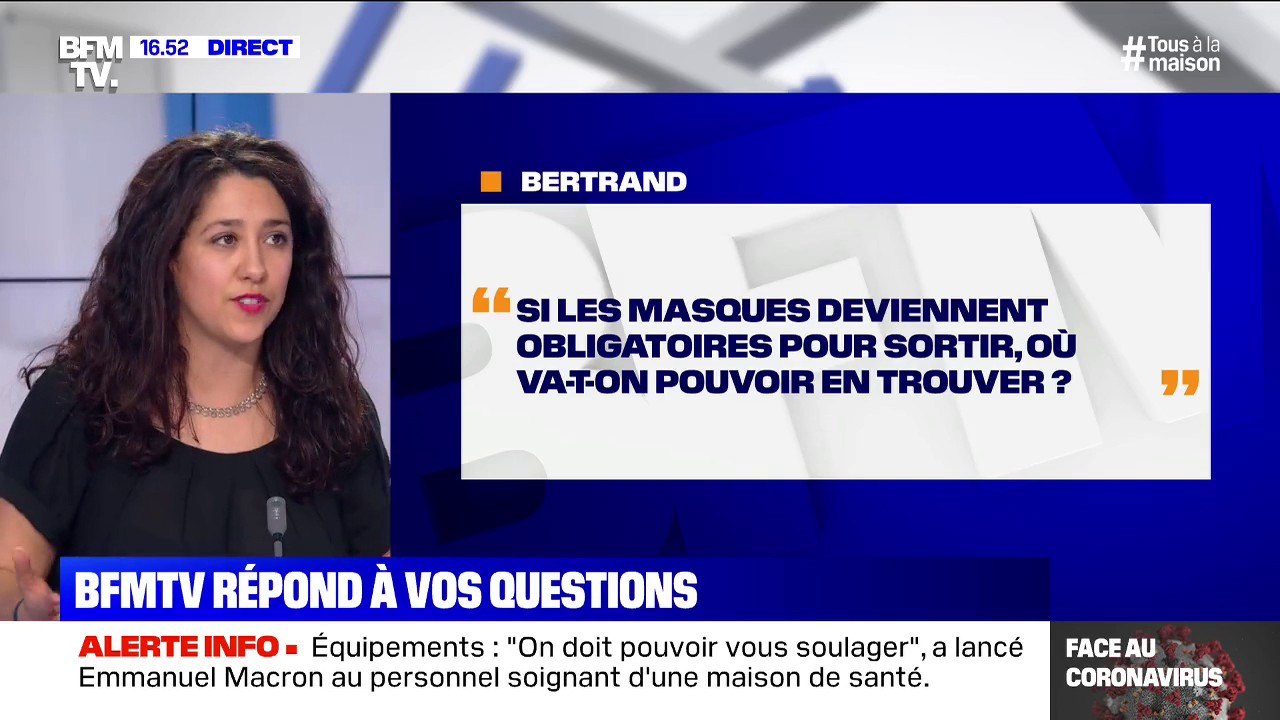 Si les masques devenaient obligatoires, où pourrait-on les trouver ? BFMTV répond à vos questions