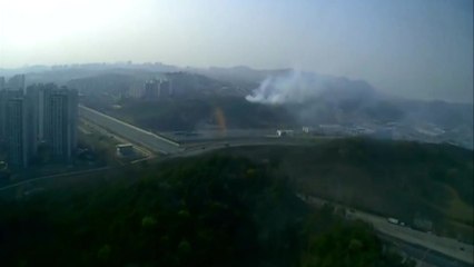 운연동 야산서 산불...임야 만㎡ 불에 타 / YTN