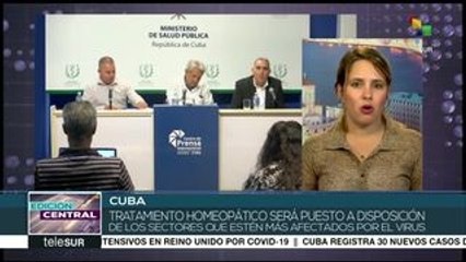 Cuba inicia tratamiento homeopático para pacientes con COVID-19