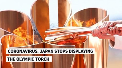 CORONAVIRUS: JAPAN STOPS DISPLAYING THE OLYMPIC TORCH