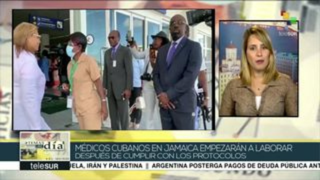 Brigada médica cubana arriba a Barbados para combatir el COVID-19
