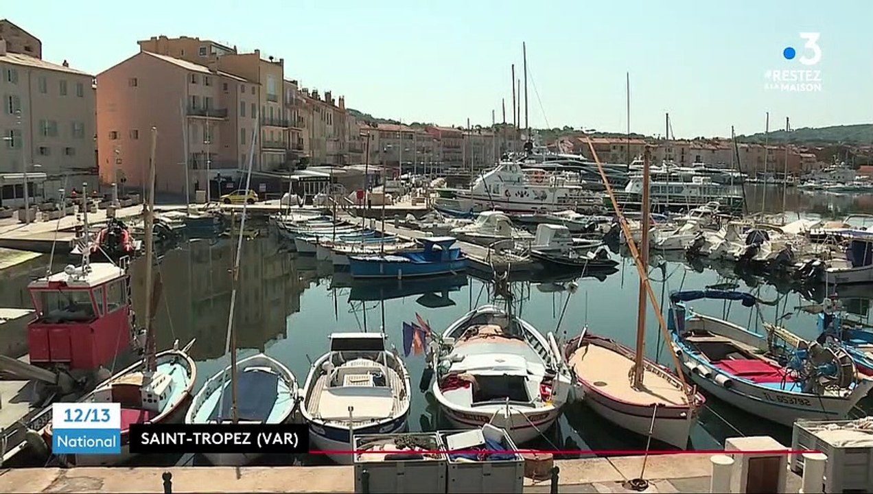 Confinement : calme plat sous le soleil de Saint-Tropez