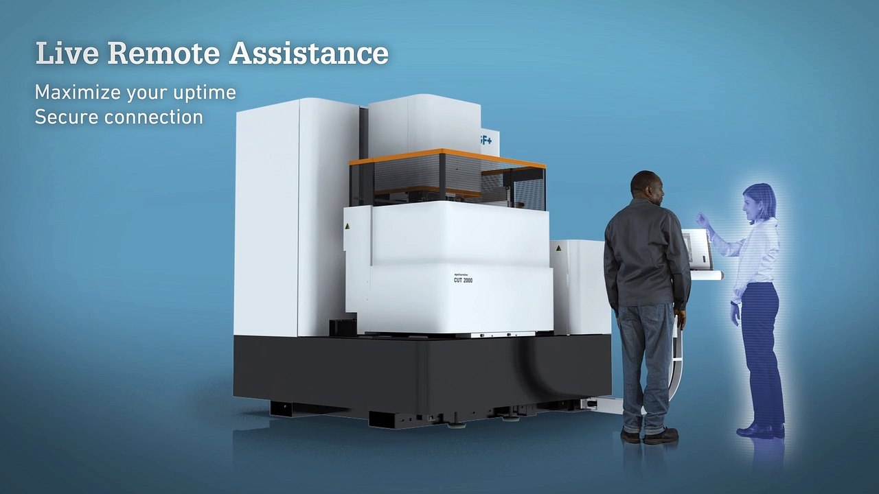 Vidéo de présentation du service R Connect - GF Machining solutions