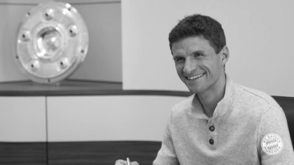 Muller delighted to sign new Bayern contract