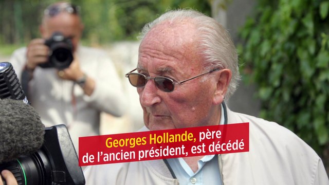 Georges Hollande, père de François Hollande, est décédé