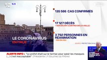 Coronavirus: 604 morts supplémentaires en Italie, portant le bilan à 17.127 morts