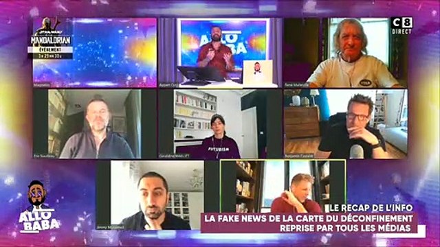 Fausse carte de déconfinement - Cyril Hanouna : On a fait aucune erreur hier soir et même le patron du CSA la dit dans un appel à C8!