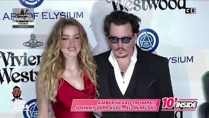 Amber Heard aurait trompé Johnny Depp à son domicile !
