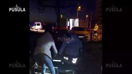 Köprüde intihar girişimi