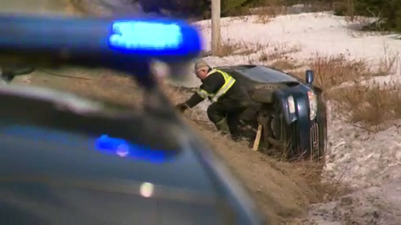 Distrait, un automobiliste bascule dans le fossé à Saint-Antonin